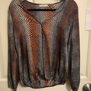 Snakeskin Top